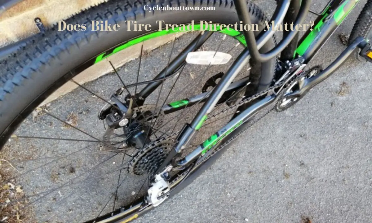 Does Bike Tire Tread Direction Matter?
